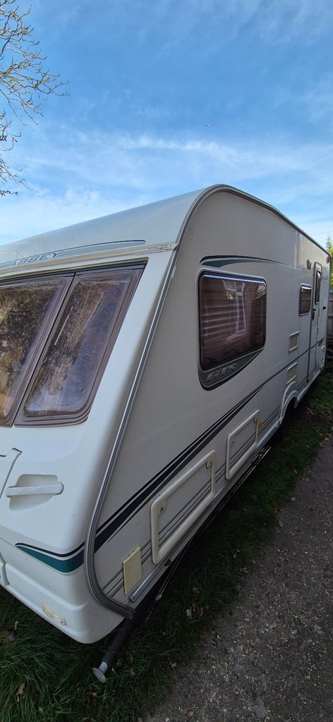 4 berth caravan with awning 