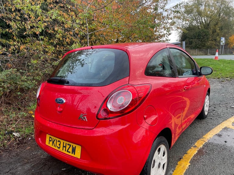 FORD KA 1.2 EDGE S/S 13 REG RED 3 DOOR MOT FEBRUARY 26TH 2026 TAX £35 SERVICE HISTORY 50+MPG