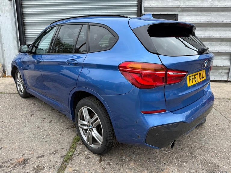 2018 67 REG BMW X1 SDRIVE18I M SPORT AUTO 1.5 TURBO DAMAGED REPAIRABLE SALVAGE