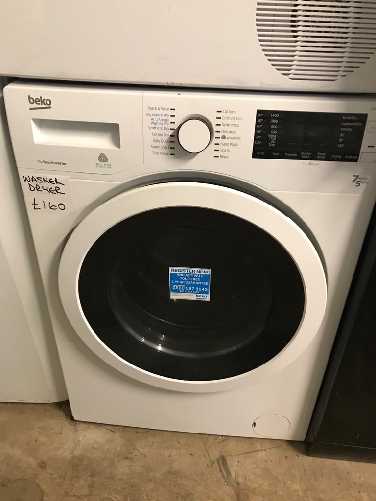 image for BEKO WASHER DRYER IN EXCELLENT CONDITION £160