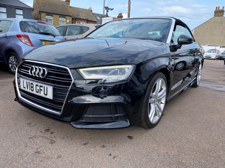 2018 Audi A3 1.5 TFSI S Line 2dr S Tronic CONVERTIBLE Petrol Automatic