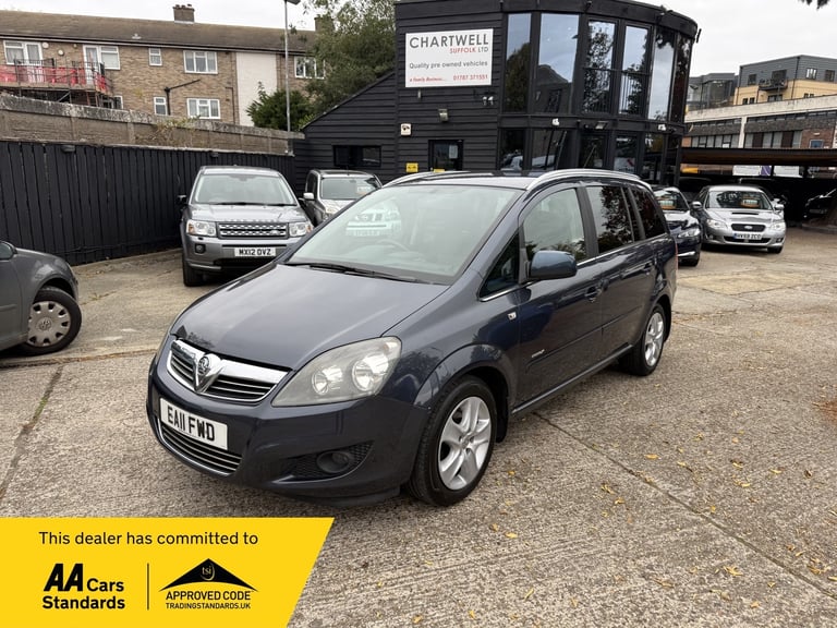 2011 Vauxhall Zafira 1.6i [115] Energy 5dr MPV Petrol Manual