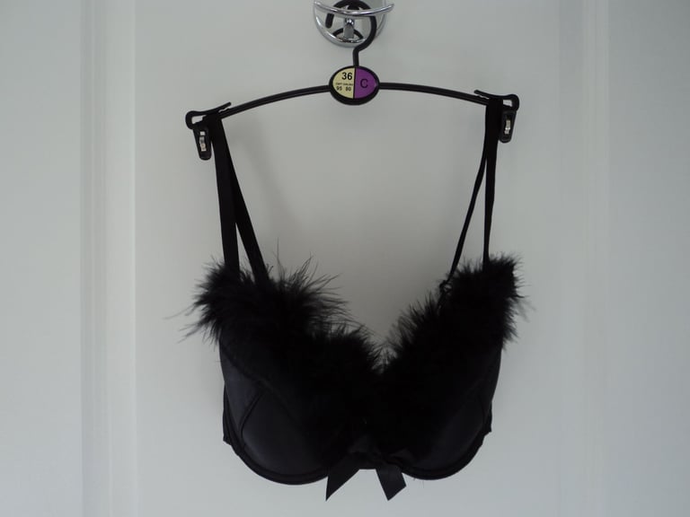 Brand new black 'Christmas' style bra.