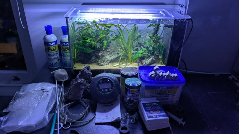 image for Aquarium shrimp breeding tank 19liters 