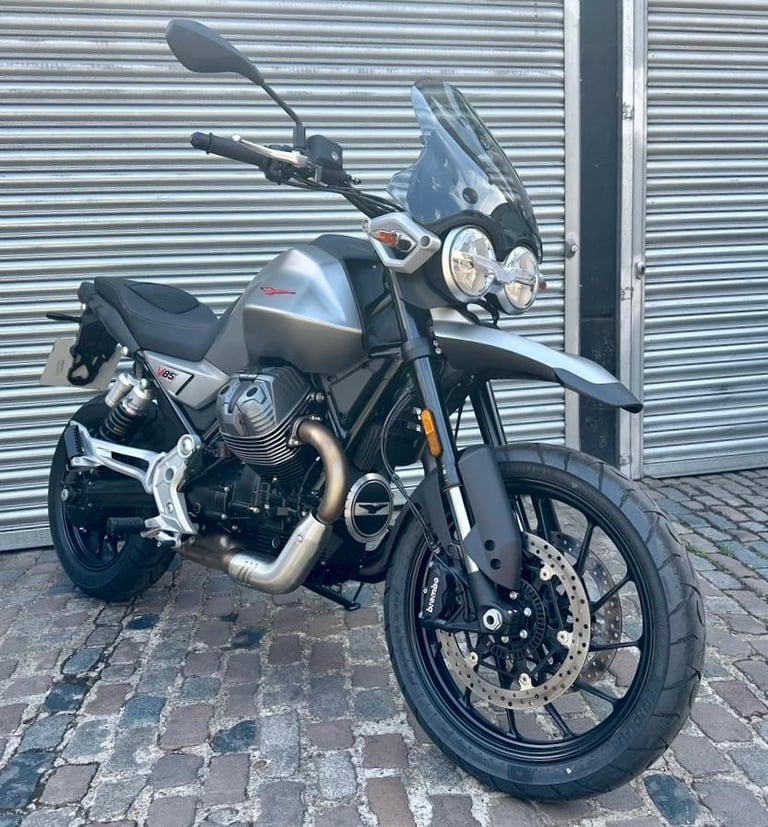 image for Moto Guzzi V85 Strada — Nero Isola — Ex-Demo — Only £8,999