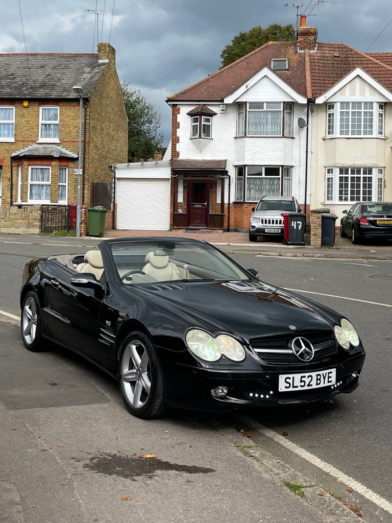 2003 Mercedes Benz SL500 V8 Convertible Hard Top,HPi Clear,45k Miles only 