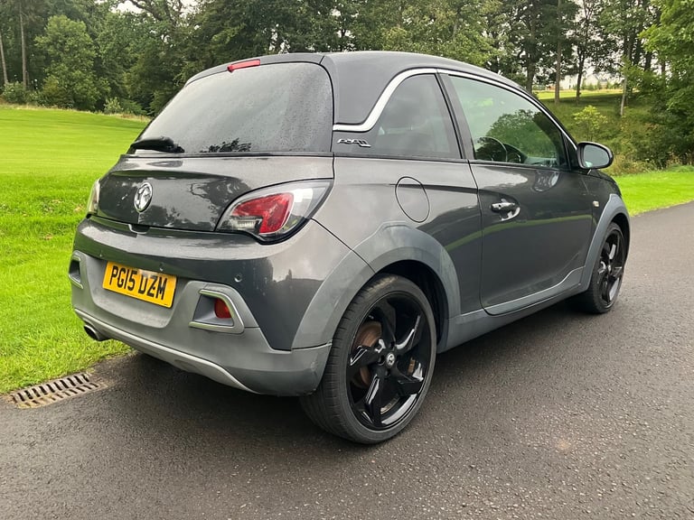 STUNNING 2015 VAUXHALL ADAM ROCKS AIR. MOT MARCH-26. ELECTRIC SLIDING OPEN TOP ROOF