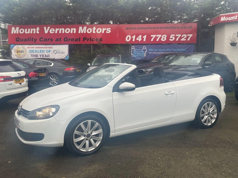 2011 Volkswagen Golf 1.6 TDI BlueMotion Tech SE Cabriolet Euro 5 (s/s) 2dr CONVERTIBLE Diesel Manual