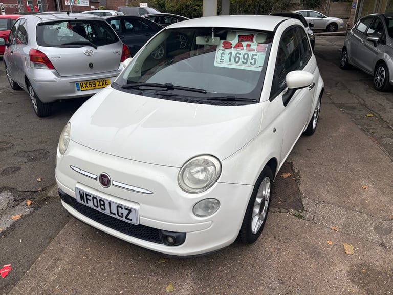2008 Fiat 500 1.2 Sport 3dr HATCHBACK Petrol Manual