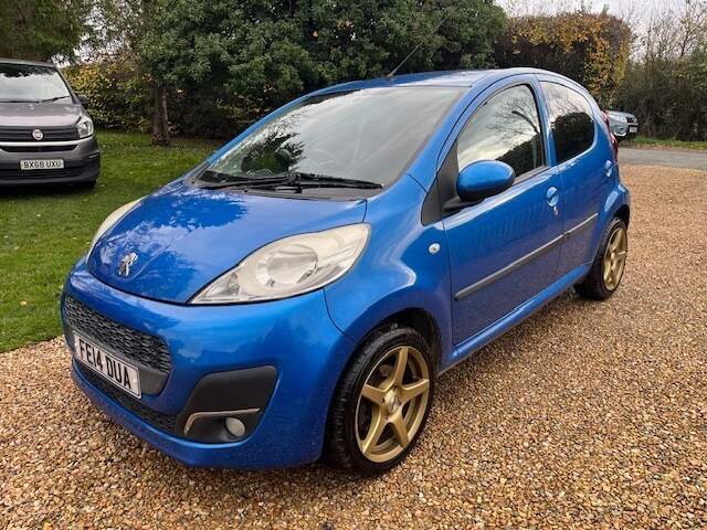 2014 Peugeot 107 1.0 Active 5dr HATCHBACK Petrol Manual