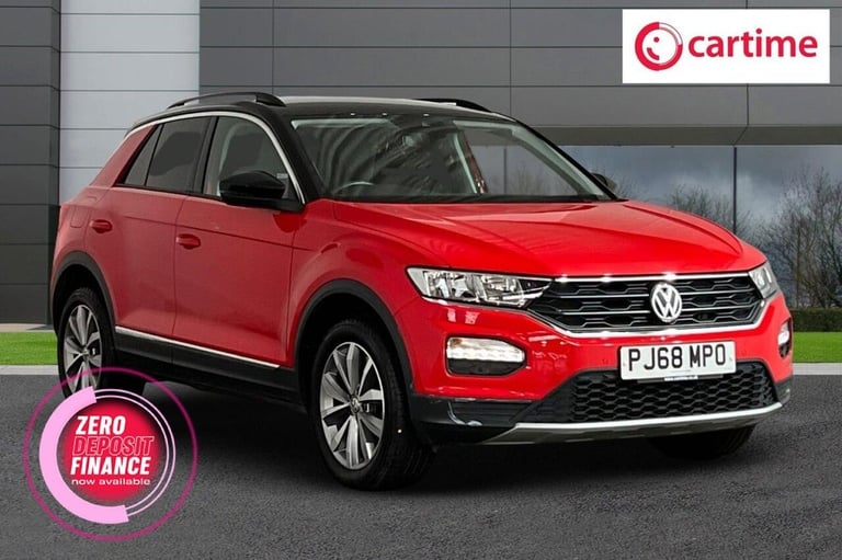image for 2018 68 VOLKSWAGEN T-ROC 1.5 TSI GPF EVO DESIGN SUV 5DR PETROL DSG EURO 6 (S/S) 