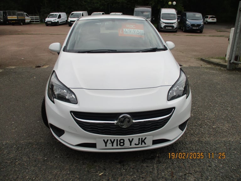 2018 Vauxhall Corsa 1.3 CDTi 16V Van [Start/Stop] CAR DERIVED VAN Diesel Manual