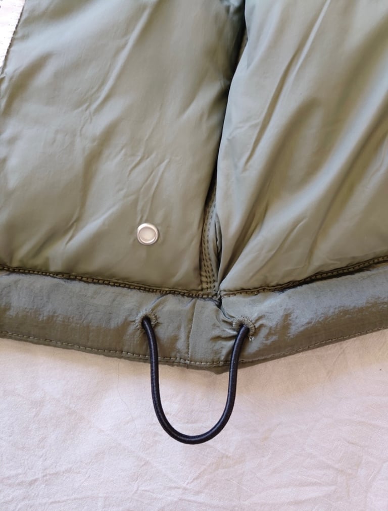 Stone island khaki green puffer jacket