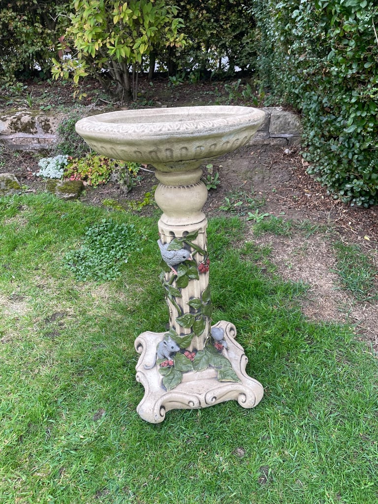 Concrete Bird Bath