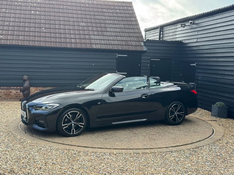 2021 BMW 4 Series 2.0 420i M Sport Convertible 2dr Petrol Auto Euro 6 (s/s) (184 ps) Convertible ...