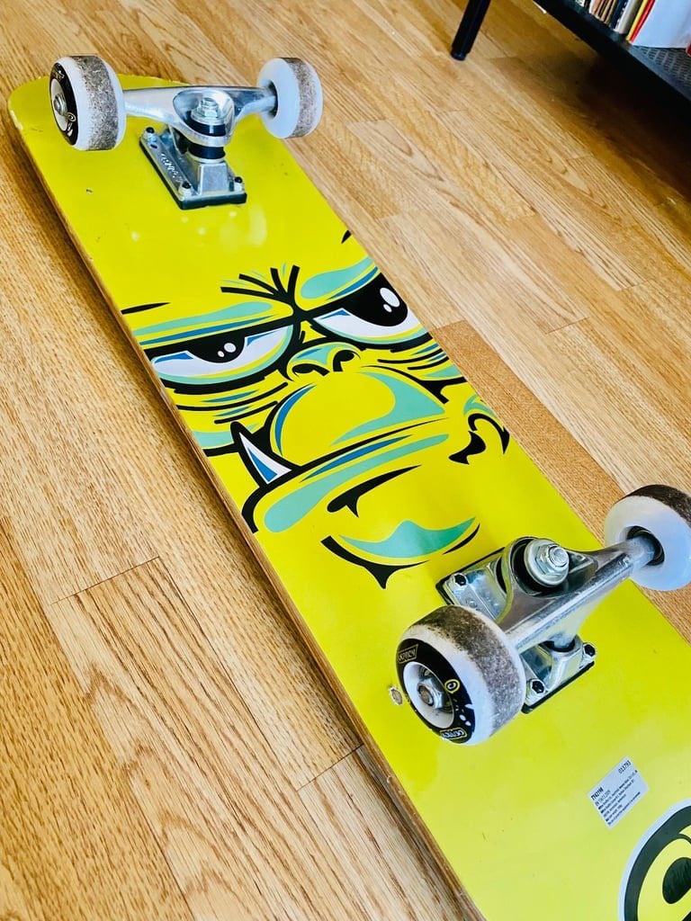 image for New osprey monster face skateboard