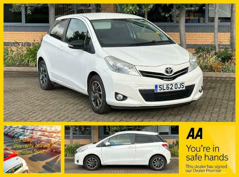 2012 Toyota Yaris 1.0 VVT-i Edition Euro 5 3dr HATCHBACK Petrol Manual