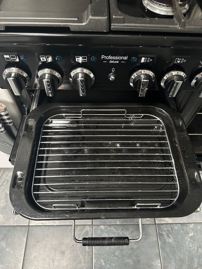 Rangemaster professional deluxe duel fuel cooker 