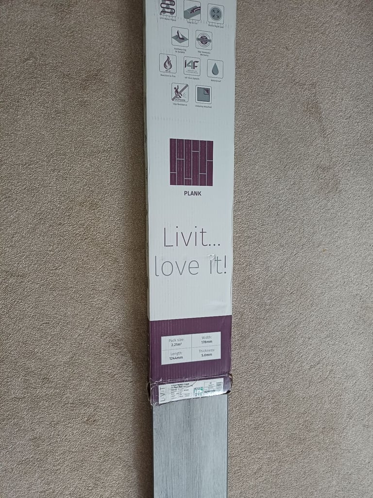 LVT Luxury vinyl flooring 