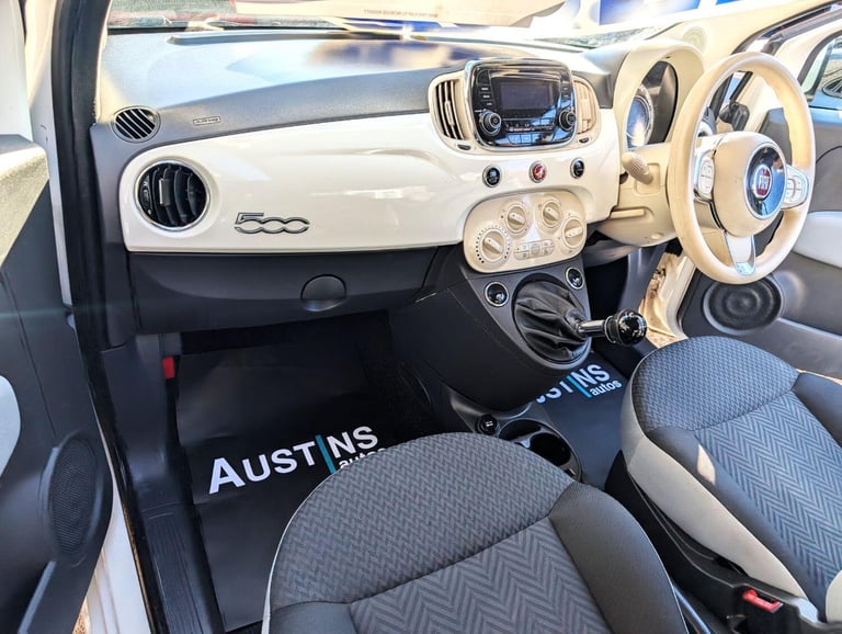 FIAT 500 1.2 500 Pop Star 1.2 69hp White Manual Petrol 2016