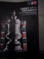 THE FA CUP CARDIFF CITY PORTSMOUTH FC 