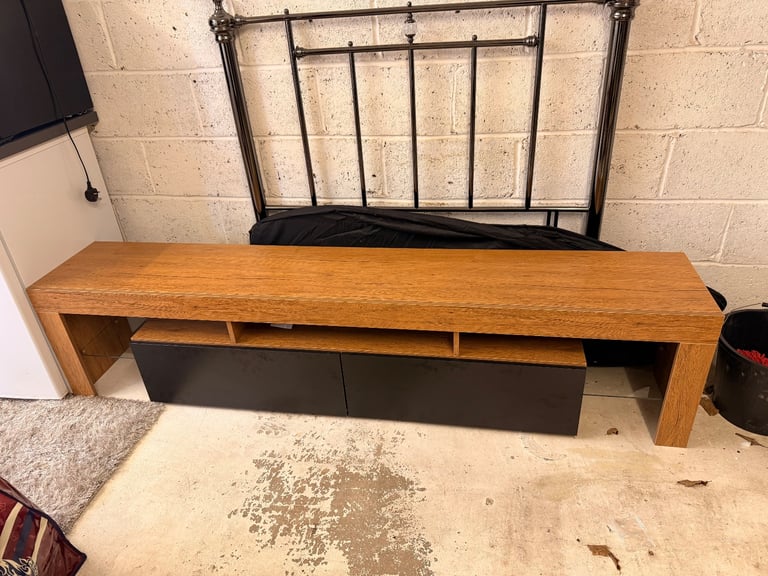 Nova Tv Cabinet 200cm - Dark Oak