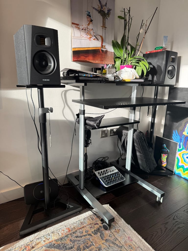 2 Adam Audio speakers for DJing/Computer Gaming/Other Uses