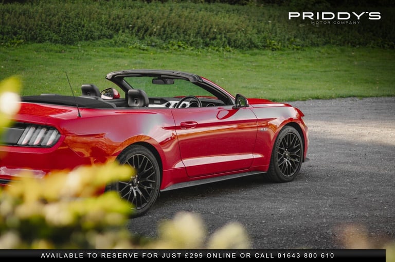 FORD MUSTANG 5.0 V8 GT - 5.0 V8 GT - Roof down, V8 roaring, country roads. It