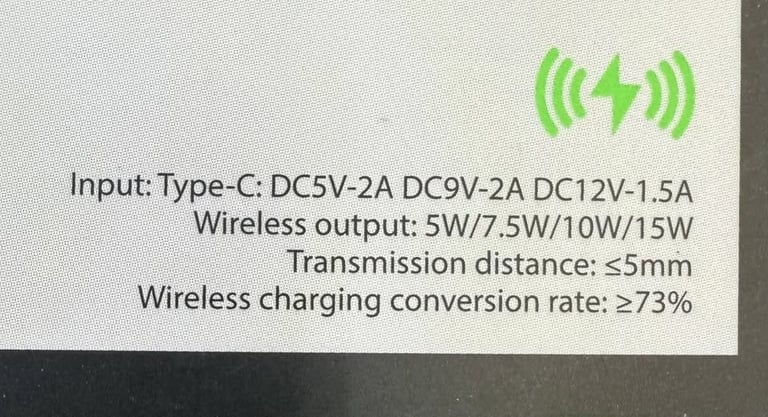 Hoco CW6 Pro Wireless Charger High-Quality 15W Magnetic Fast Wireless Charging Pad