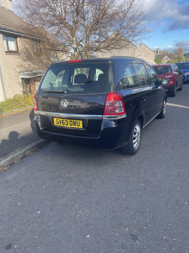 Vauxhall, ZAFIRA, MPV, 2013, Manual, 1598 (cc), 5 doors