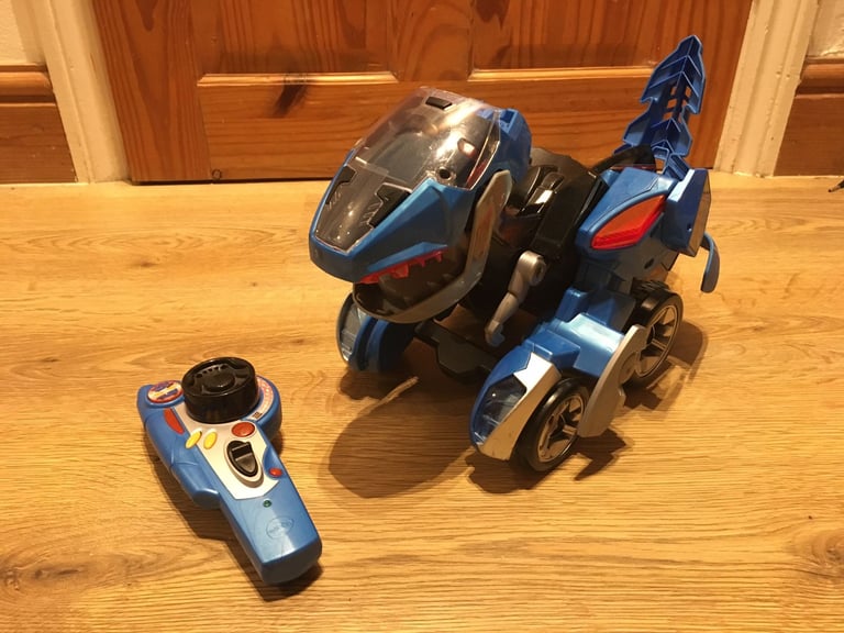 VTech 195503 Switch and Go Dash The T-Rex Toy - Blue