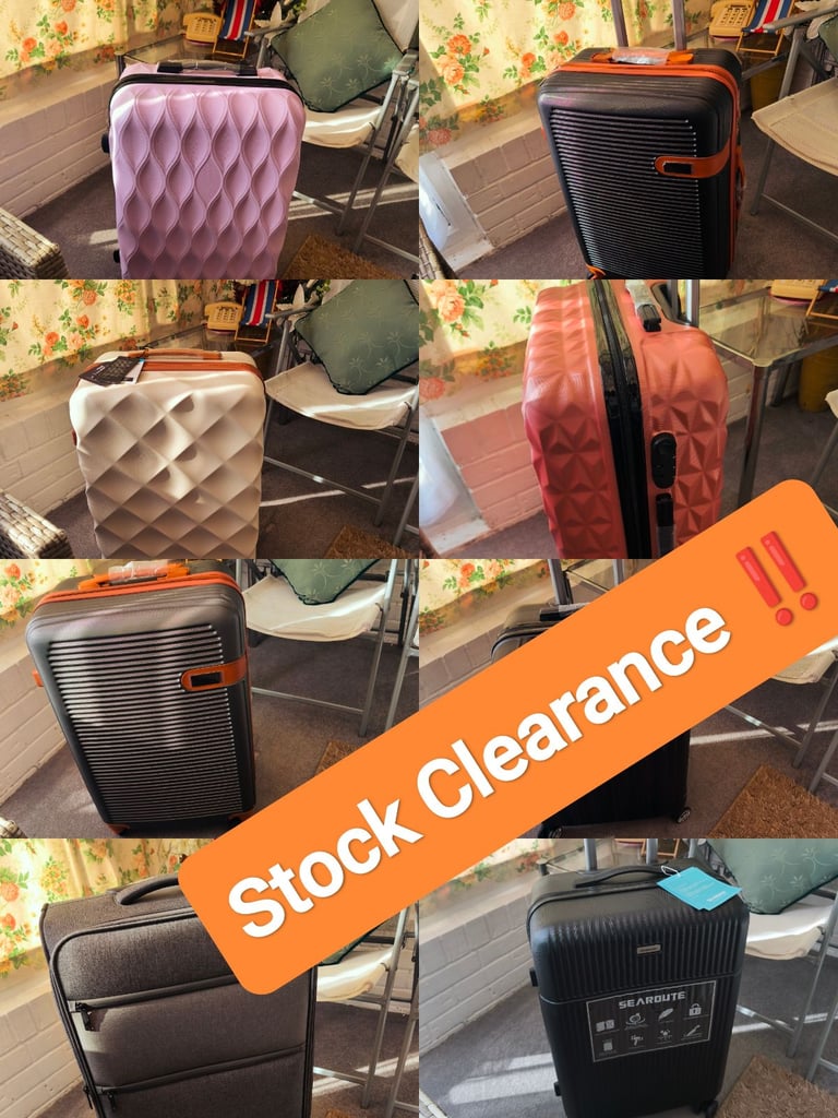 Stock clearance on medium suitcase luggage bag 🛍️🤩