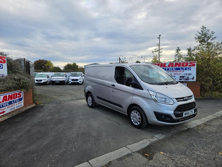 2016 ON 66 PLATE FORD TRANSIT CUSTOM TREND 290 TDCI 130BHP SWB DIESEL ULEZ FREE 