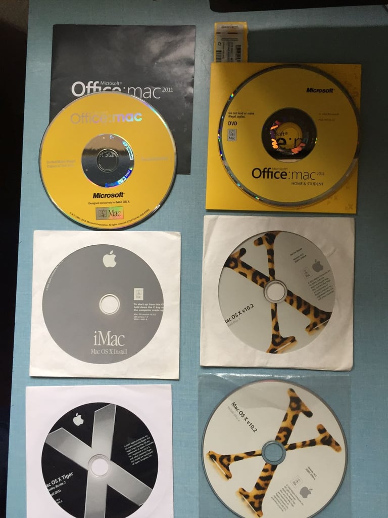 Apple Installation dvd,s 