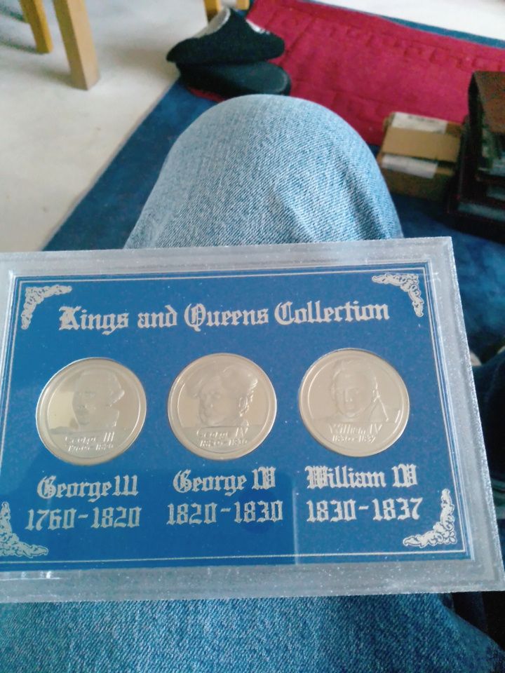 Kings and Queens coin collection x 11