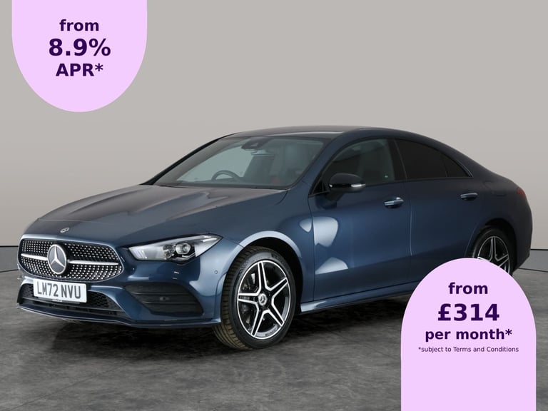 2022 Mercedes-Benz CLA 1.3 CLA250e 15.6kWh AMG Line (Premium) Coupe 4dr Petrol Plug-in Hybrid 8G-...