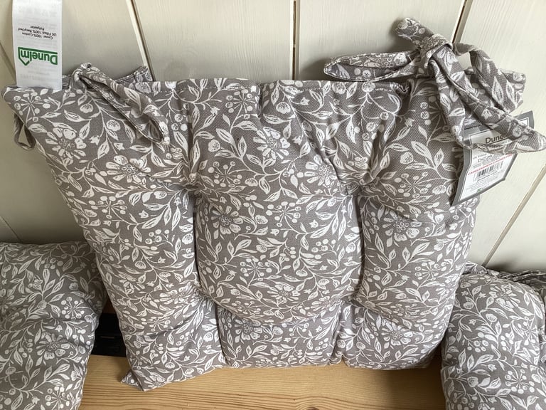 Solid pine monks bench with storage and cushions 