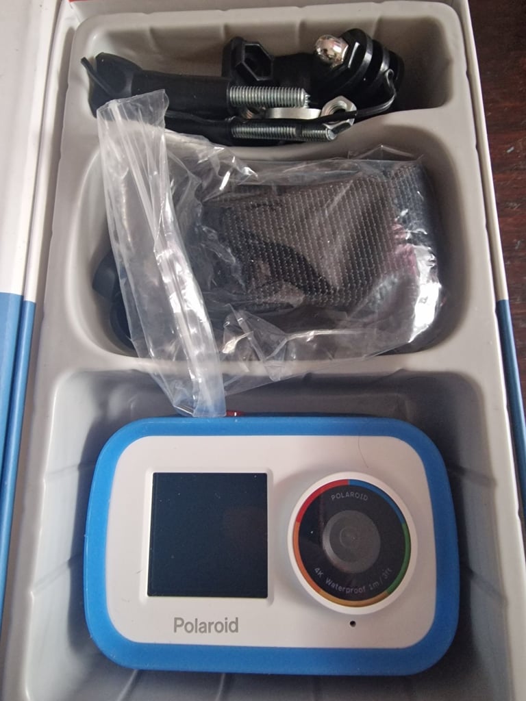 New Polaroid ID922 streaming action camera