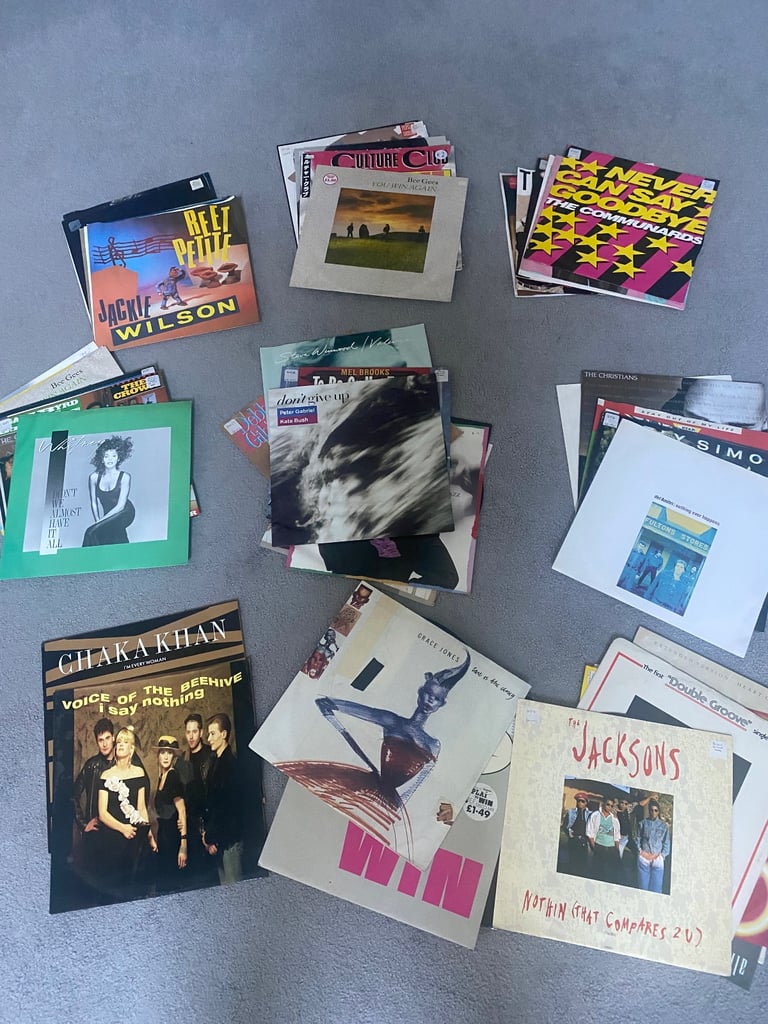 image for 12” SINGLES BUNDLE- OVER 60 CLASSIC 80’s 