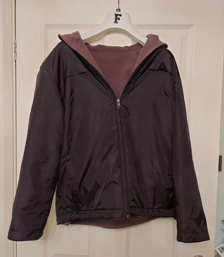 Next Purple/Voilet Reversible Jacket - Size 10