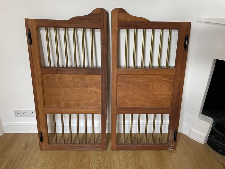 Antique Swinging Western Saloon Style Doors
