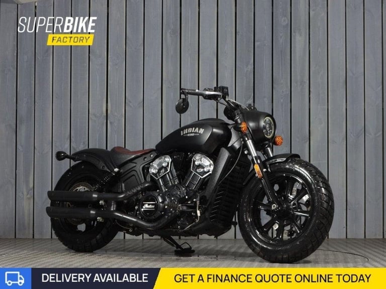 image for 2018 68 INDIAN SCOUT BOBBER 1133 CUSTOM CRUISER PETROL MANUAL EURO 4 (95 PS)