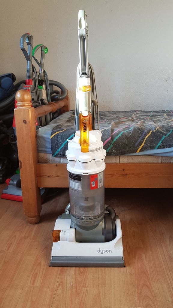 image for white dyson DC14 filters washed and dried Cylinder Hoover bagless new motor fitted 