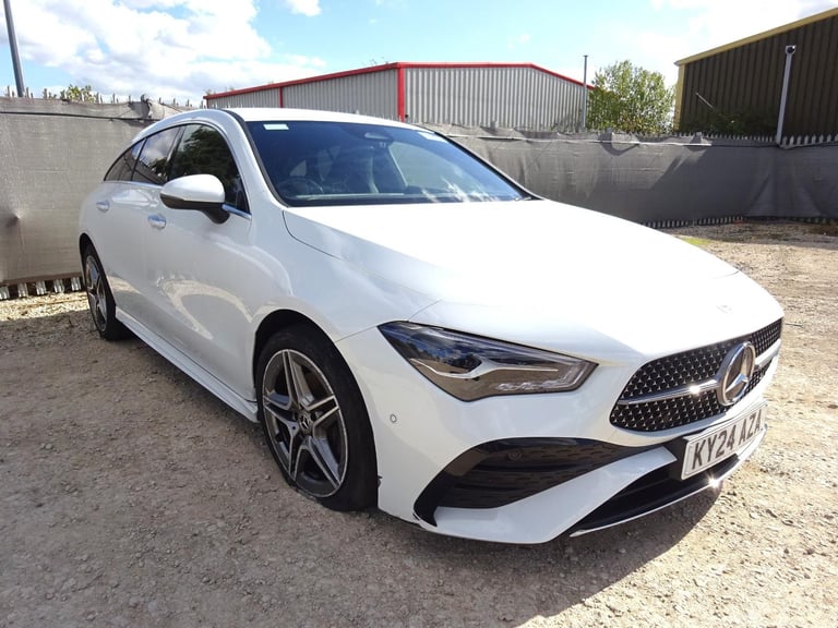 2024 24 REG MERCEDES BENZ CLA 180 AMG LINE EXECUTIVE AUTO ESTATE DAMAGED SALVAGE