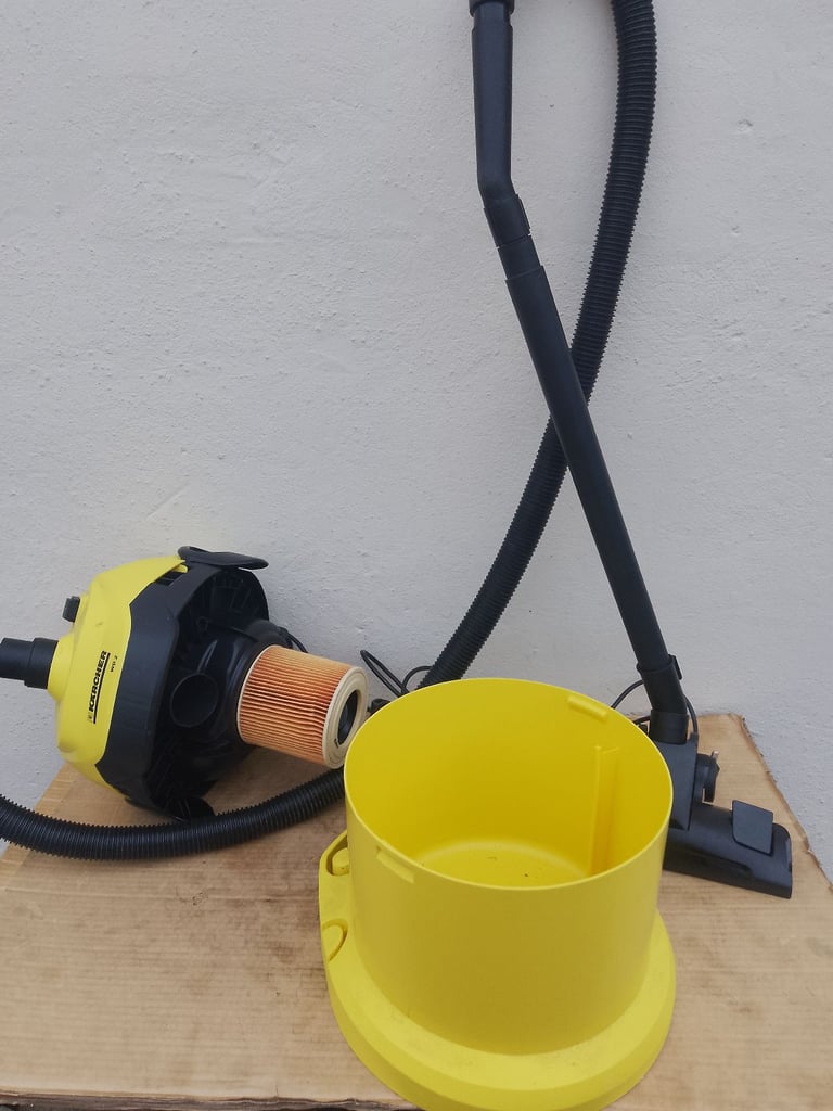 🛑 FREE DELIVERY 'KARCHER' WET AND DRY CYLINDER VACUUM CLEANER 