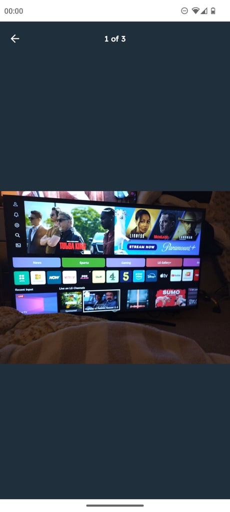 image for BRAND NEW Stunning LG 55 inch Nanocell AI 4k ultra HDR smart TV 2025 version brand new