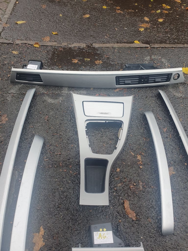 BMW E92 Silver Interior Trims - COMPLETE SET