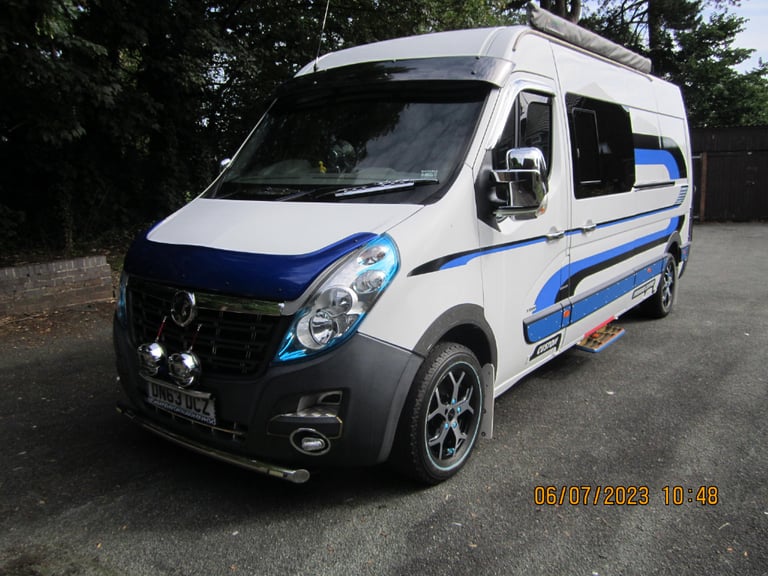 stunning unique custom movano camper/race van