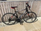 Cannondale large men’s hybrid aluminium lightweight bike 24 speed