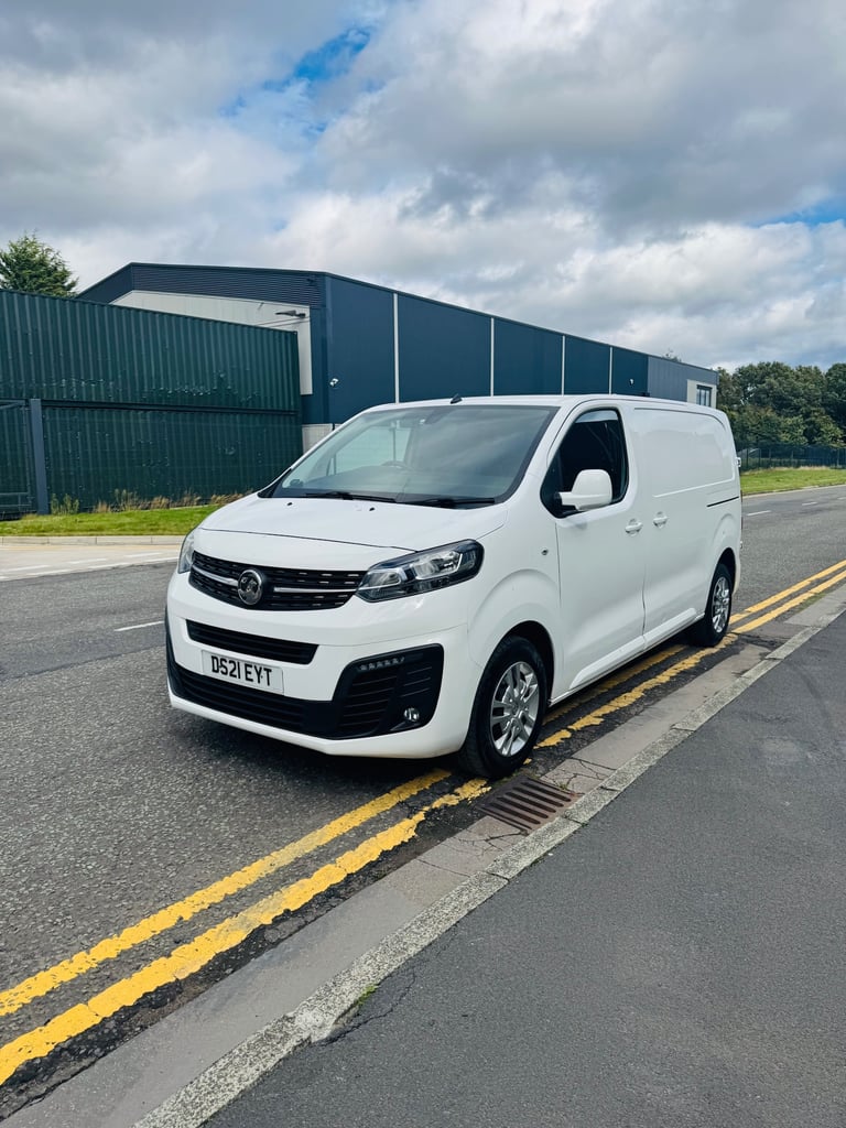 2021 Vauxhall Vivaro 3100 2.0d 120PS Sportive H1 Van, 101K MILES, FSH PANEL VAN Diesel Manual